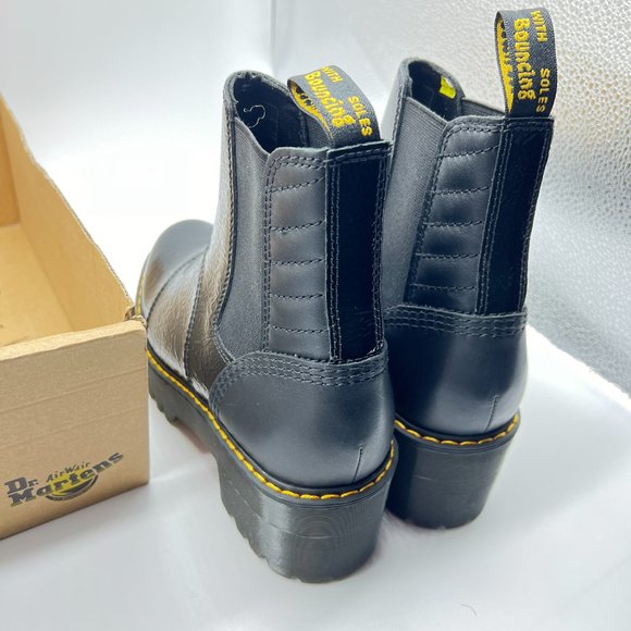 Dr. Martens Rozalie Distressed Patent Chelsea boots women’s size 9 - Picture 6 of 9